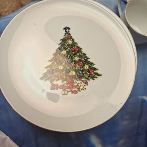 Christmas Tree Dinner Plate Set